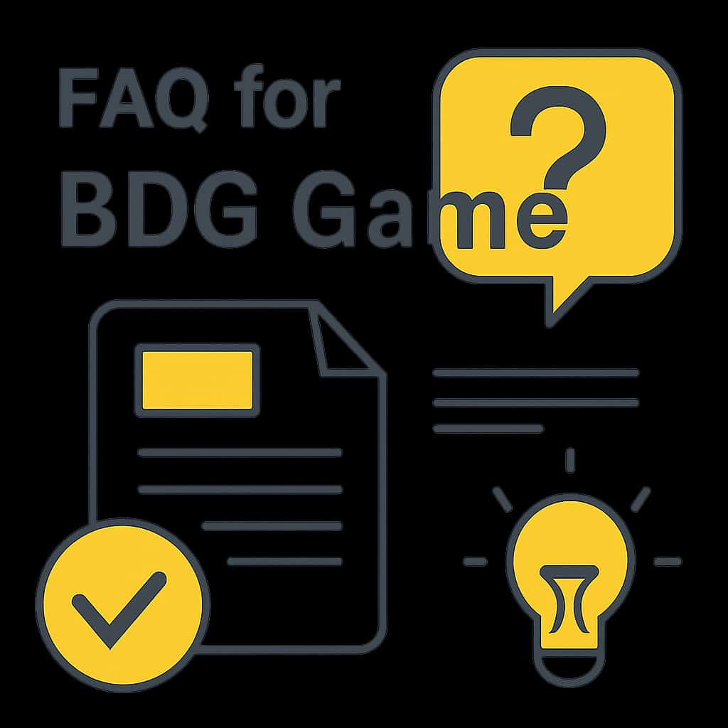An illustration explaining key features of BDG Game.