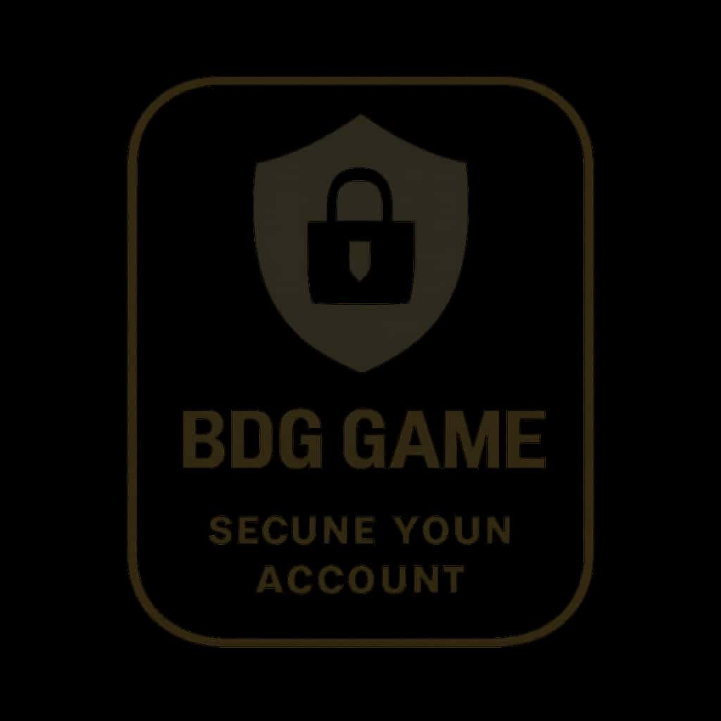 Icon representation of account security for BDG Game.